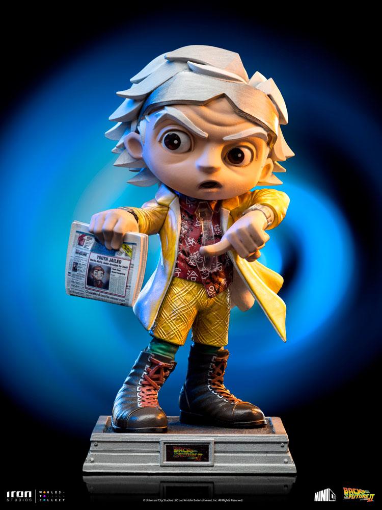 Zurück in die Zukunft II Mini Co. PVC Figur Doc Brown 15 cm - Versand: 5-7 Tage nach Bestellung