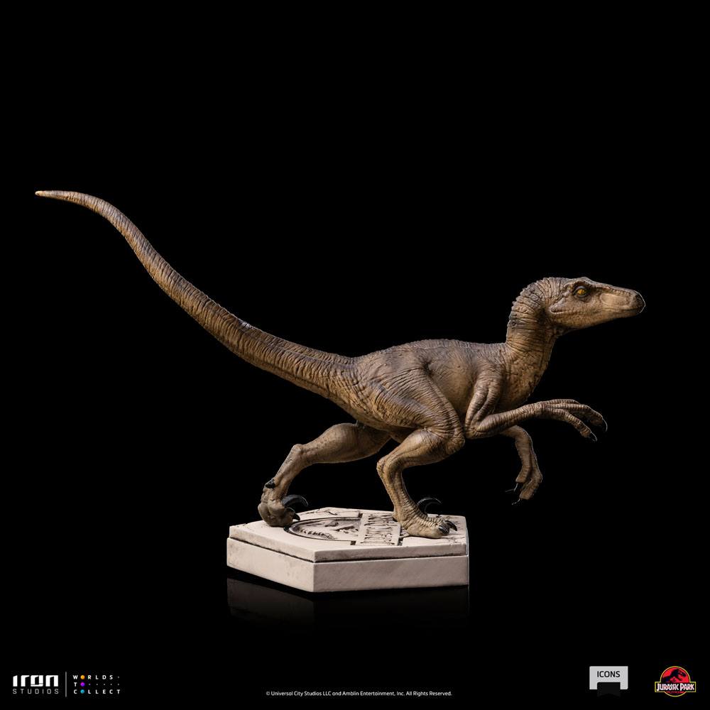 Jurassic World Icons Statue Velociraptor B 9 cm - Versand: 5-7 Tage nach Bestellung