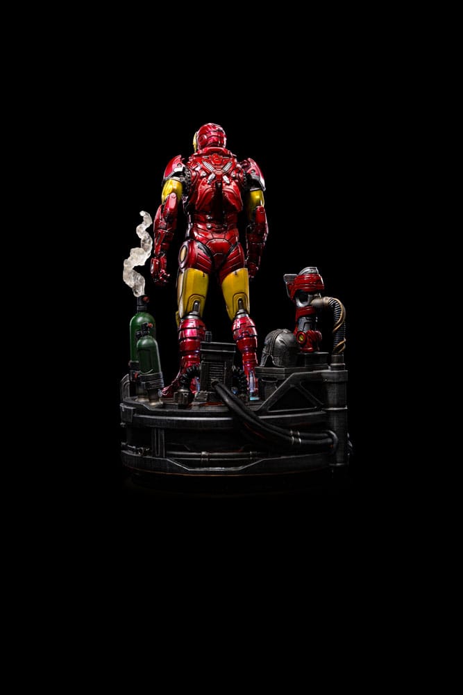 Marvel Deluxe Art Scale Statue 1/10 Iron Man Unleashed 23 cm - Versand: 5-7 Tage nach Bestellung