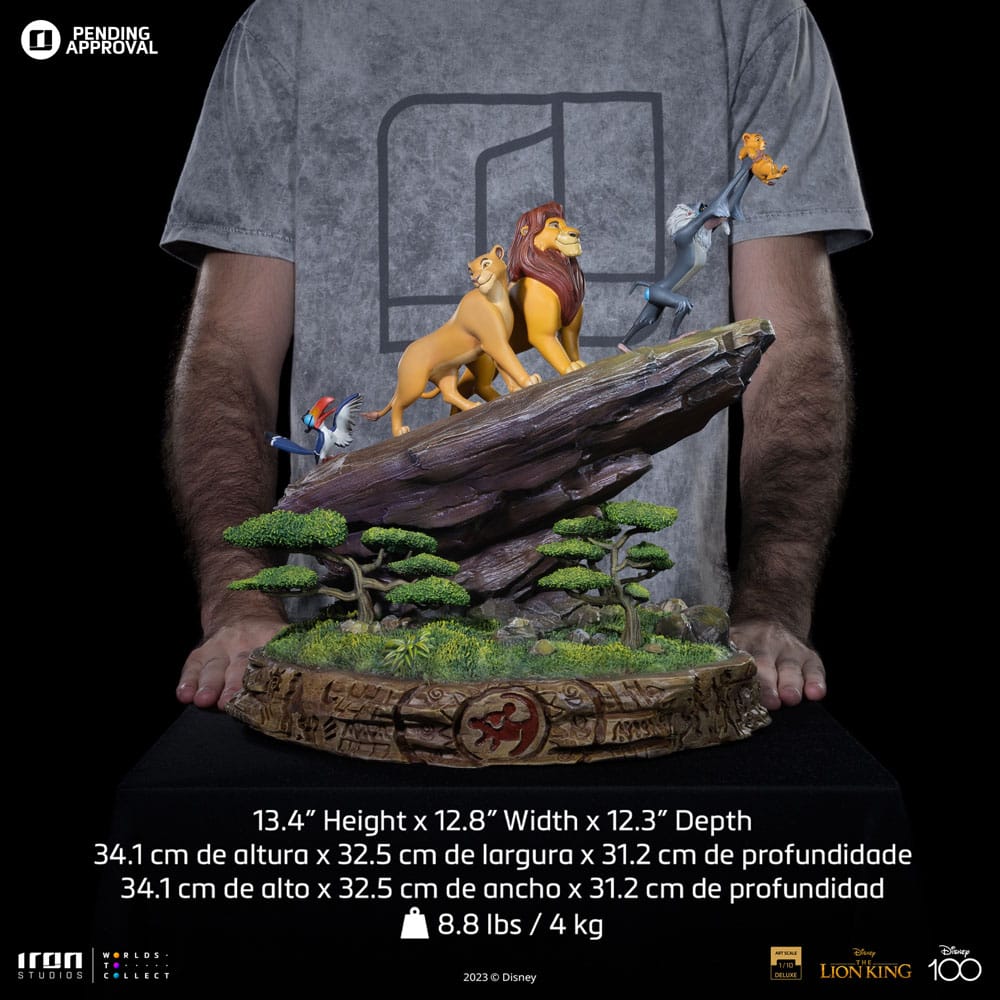 Disney Deluxe Art Scale Statue 1/10 Der König der Löwen 34 cm - Preorder - ETA: 10.12.2026