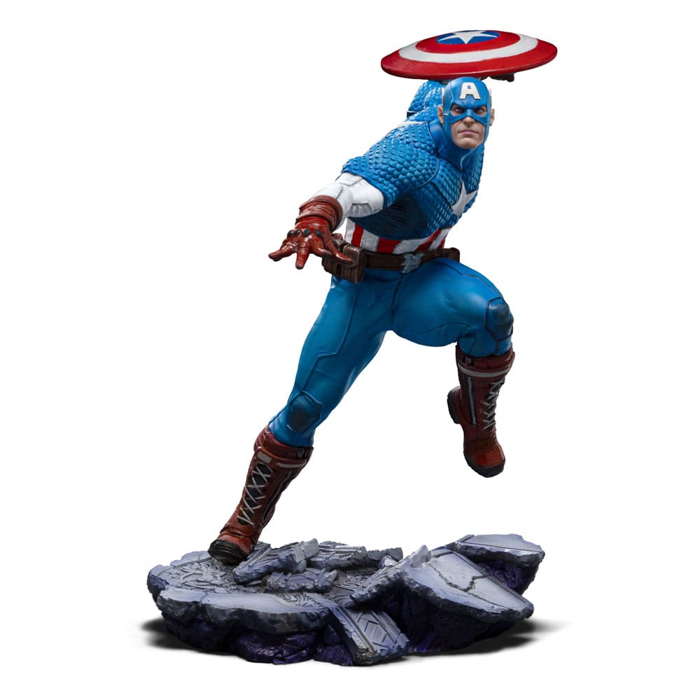 Marvel BDS Art Scale Statue 1/10 Captain America 22 cm - Versand: 5-7 Tage nach Bestellung