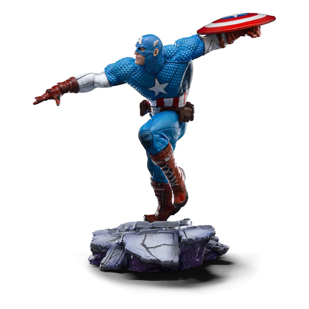 Marvel BDS Art Scale Statue 1/10 Captain America 22 cm - Versand: 5-7 Tage nach Bestellung
