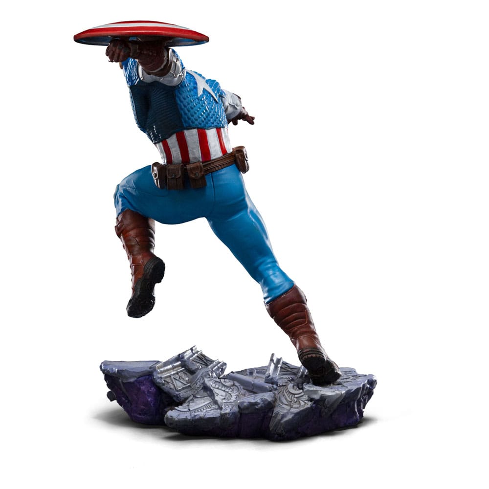 Marvel BDS Art Scale Statue 1/10 Captain America 22 cm - Versand: 5-7 Tage nach Bestellung