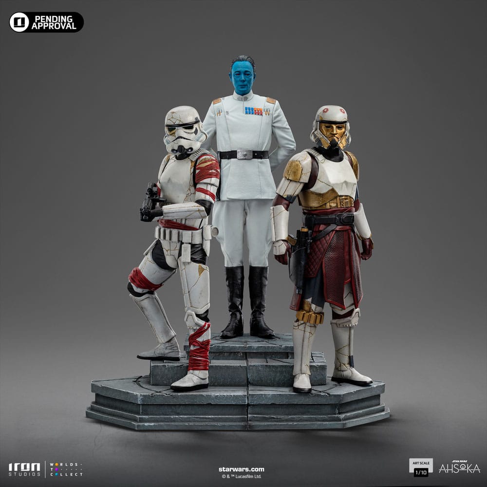 Star Wars Ahsoka Art Scale Statue 1/10 Grand Admiral Thrawn 25 cm - Preorder - ETA: 14.01.2026