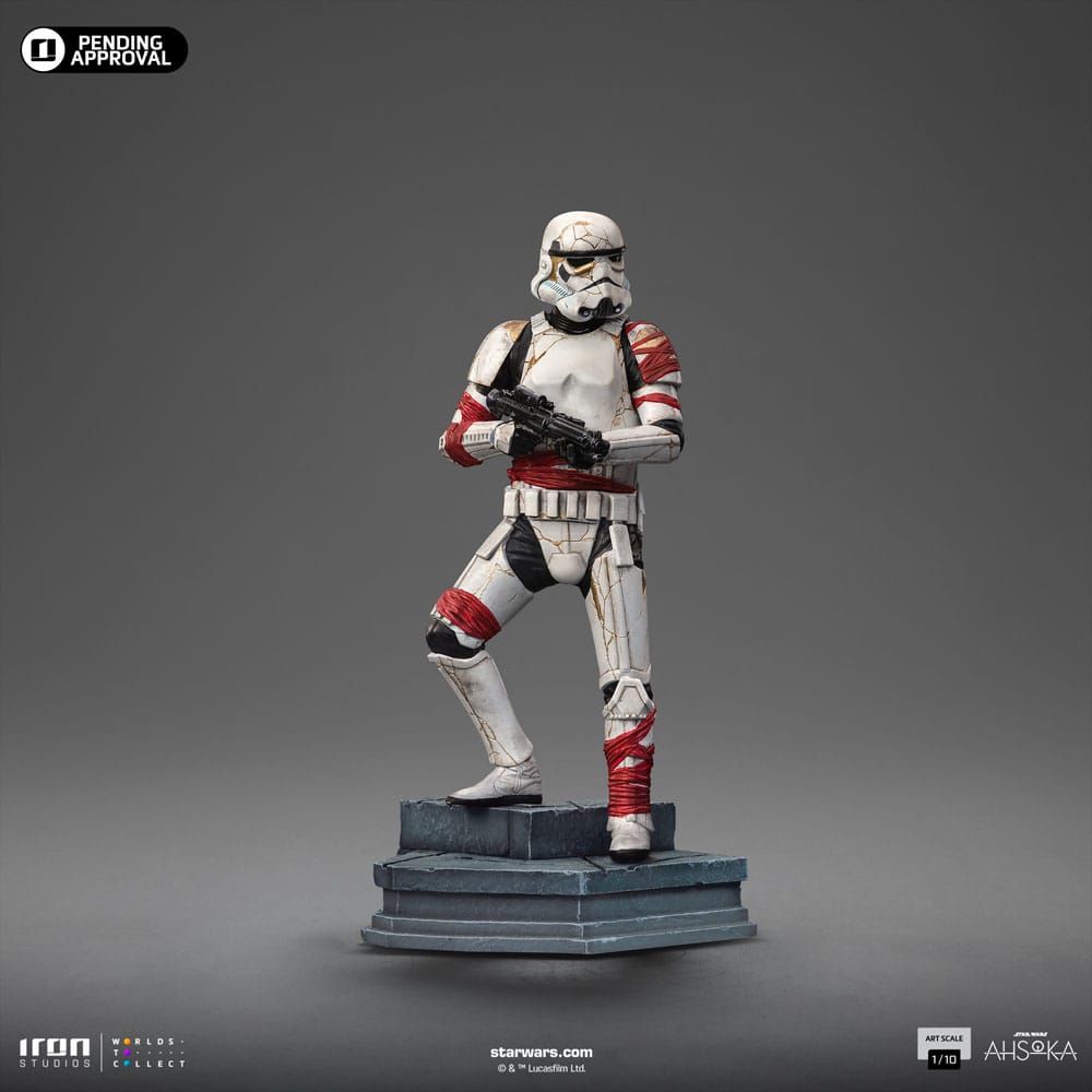 Star Wars Ahsoka Art Scale Statue 1/10 Night Trooper 21 cm - Versand: 5-7 Tage nach Bestellung