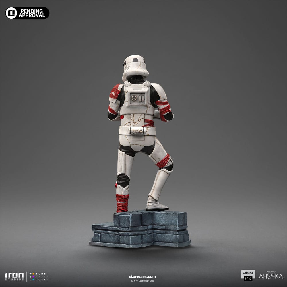 Star Wars Ahsoka Art Scale Statue 1/10 Night Trooper 21 cm - Versand: 5-7 Tage nach Bestellung