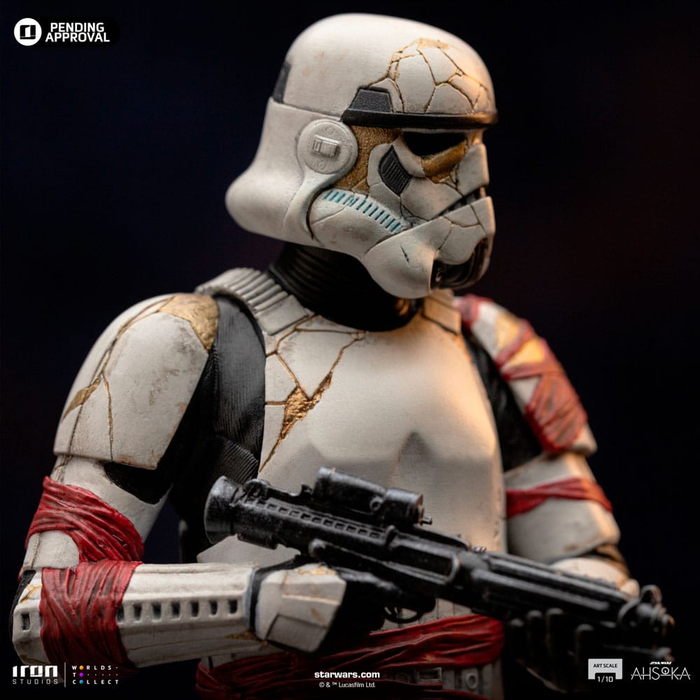Star Wars Ahsoka Art Scale Statue 1/10 Night Trooper 21 cm - Versand: 5-7 Tage nach Bestellung
