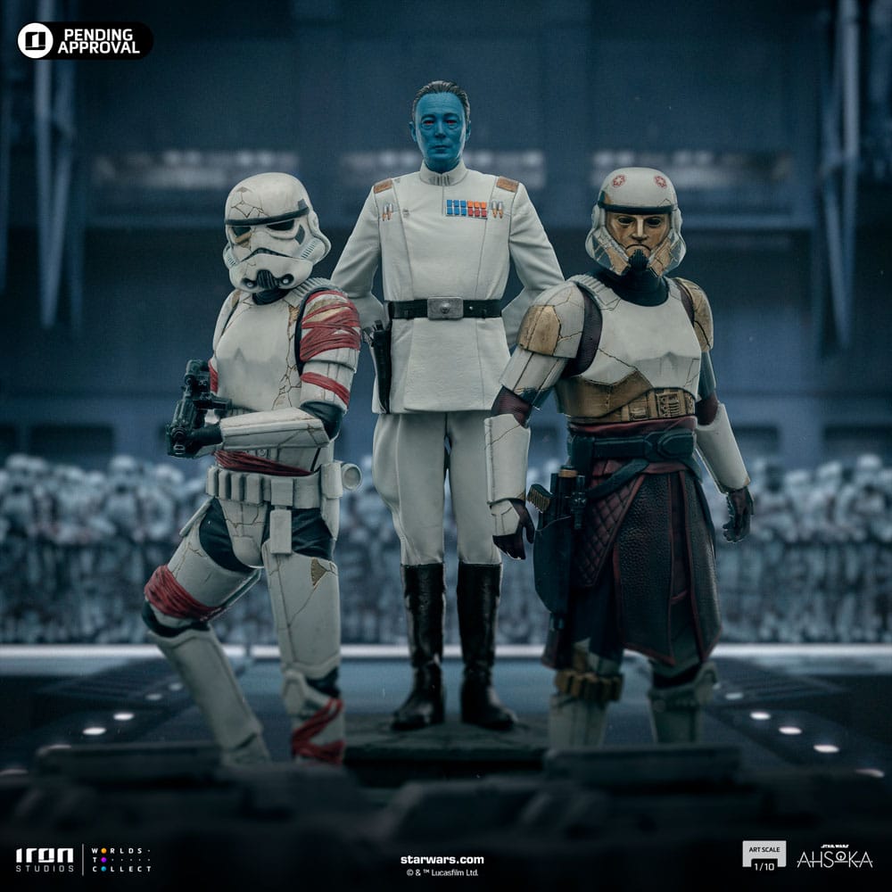 Star Wars Ahsoka Art Scale Statue 1/10 Night Trooper 21 cm - Versand: 5-7 Tage nach Bestellung