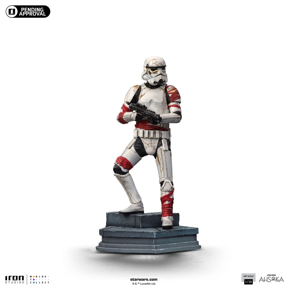 Star Wars Ahsoka Art Scale Statue 1/10 Night Trooper 21 cm - Versand: 5-7 Tage nach Bestellung