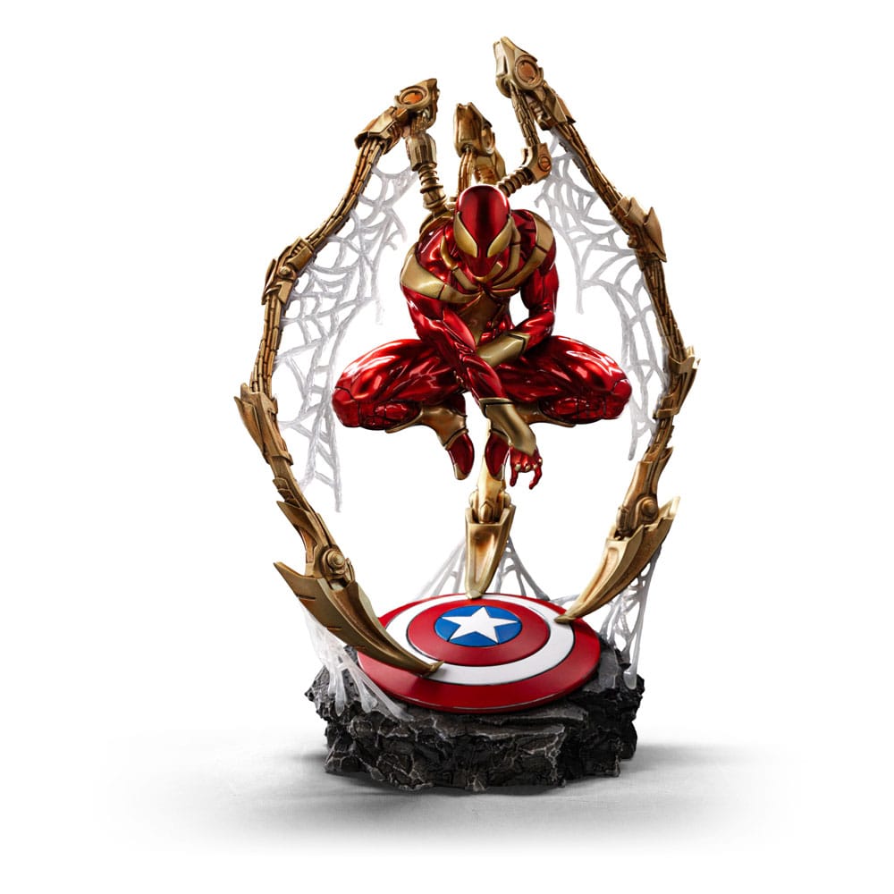 Marvel Art Scale Deluxe Statue 1/10 Spider-man Iron Armor Comics (CCXP Exclusive 2024) 24 cm - Versand: 5-7 Tage nach Bestellung