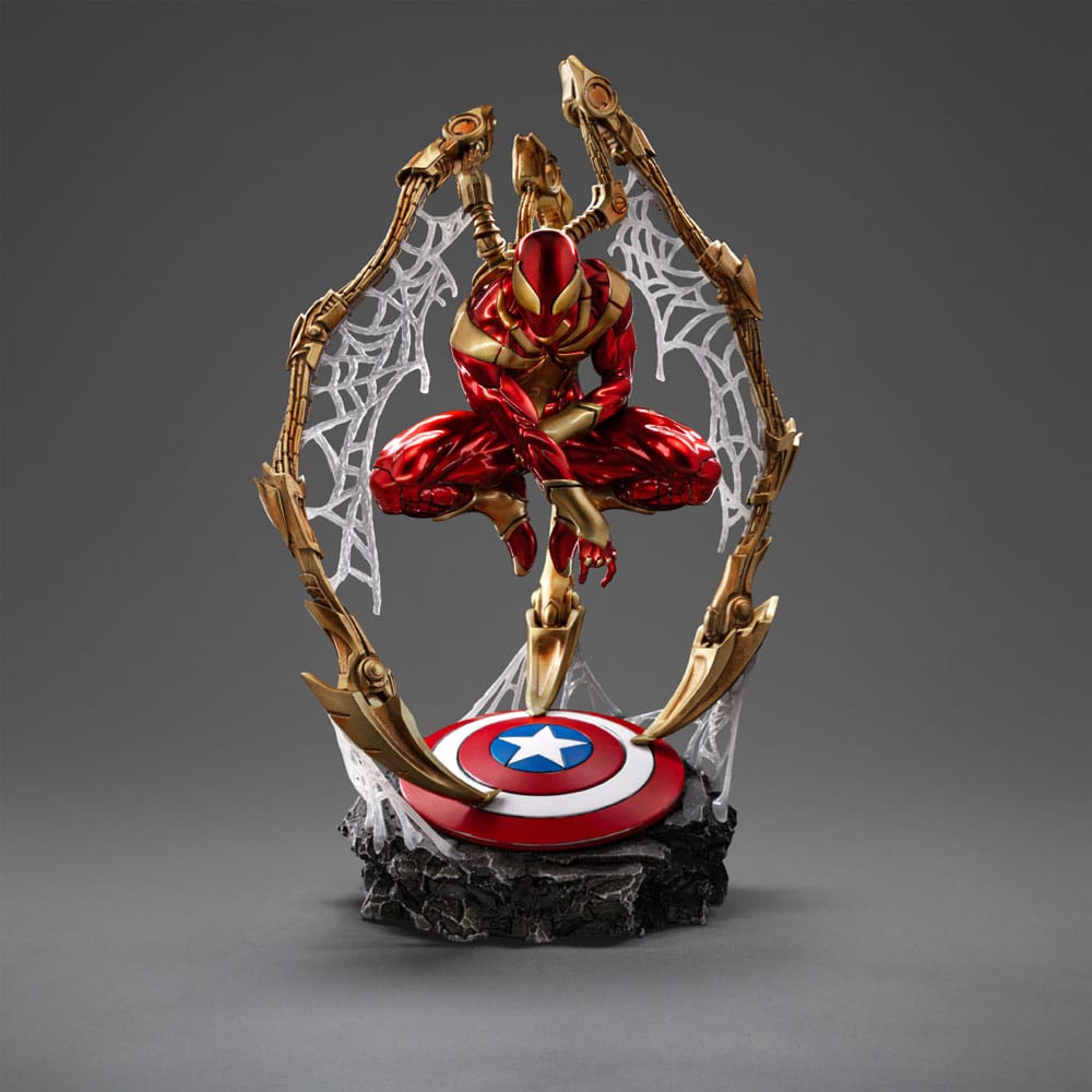 Marvel Art Scale Deluxe Statue 1/10 Spider-man Iron Armor Comics (CCXP Exclusive 2024) 24 cm - Versand: 5-7 Tage nach Bestellung