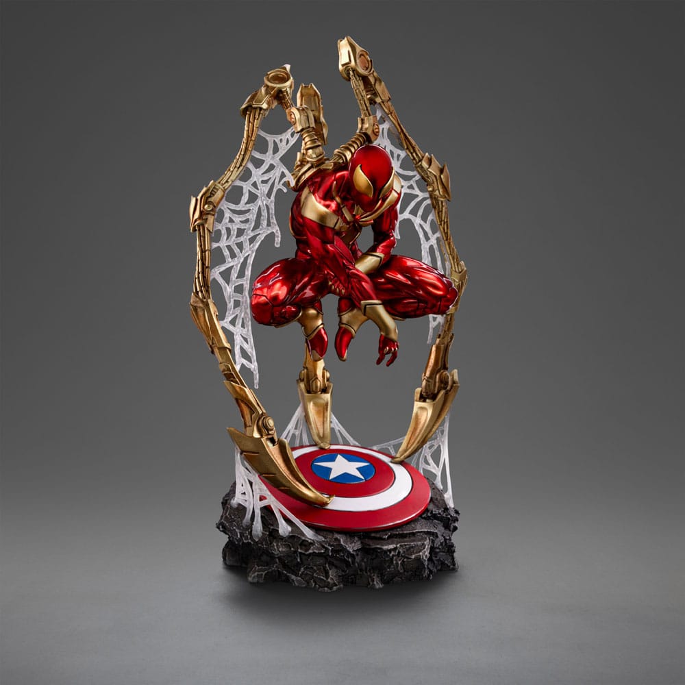 Marvel Art Scale Deluxe Statue 1/10 Spider-man Iron Armor Comics (CCXP Exclusive 2024) 24 cm - Versand: 5-7 Tage nach Bestellung