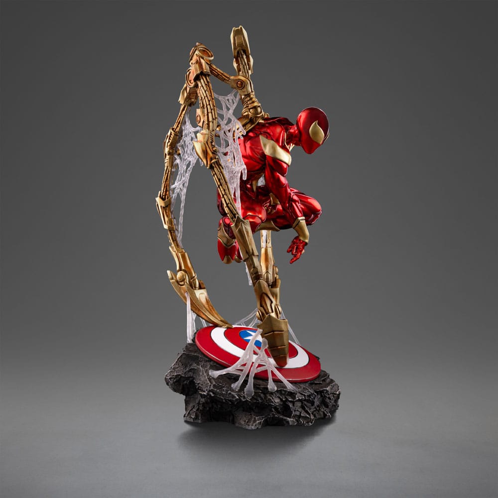 Marvel Art Scale Deluxe Statue 1/10 Spider-man Iron Armor Comics (CCXP Exclusive 2024) 24 cm - Versand: 5-7 Tage nach Bestellung