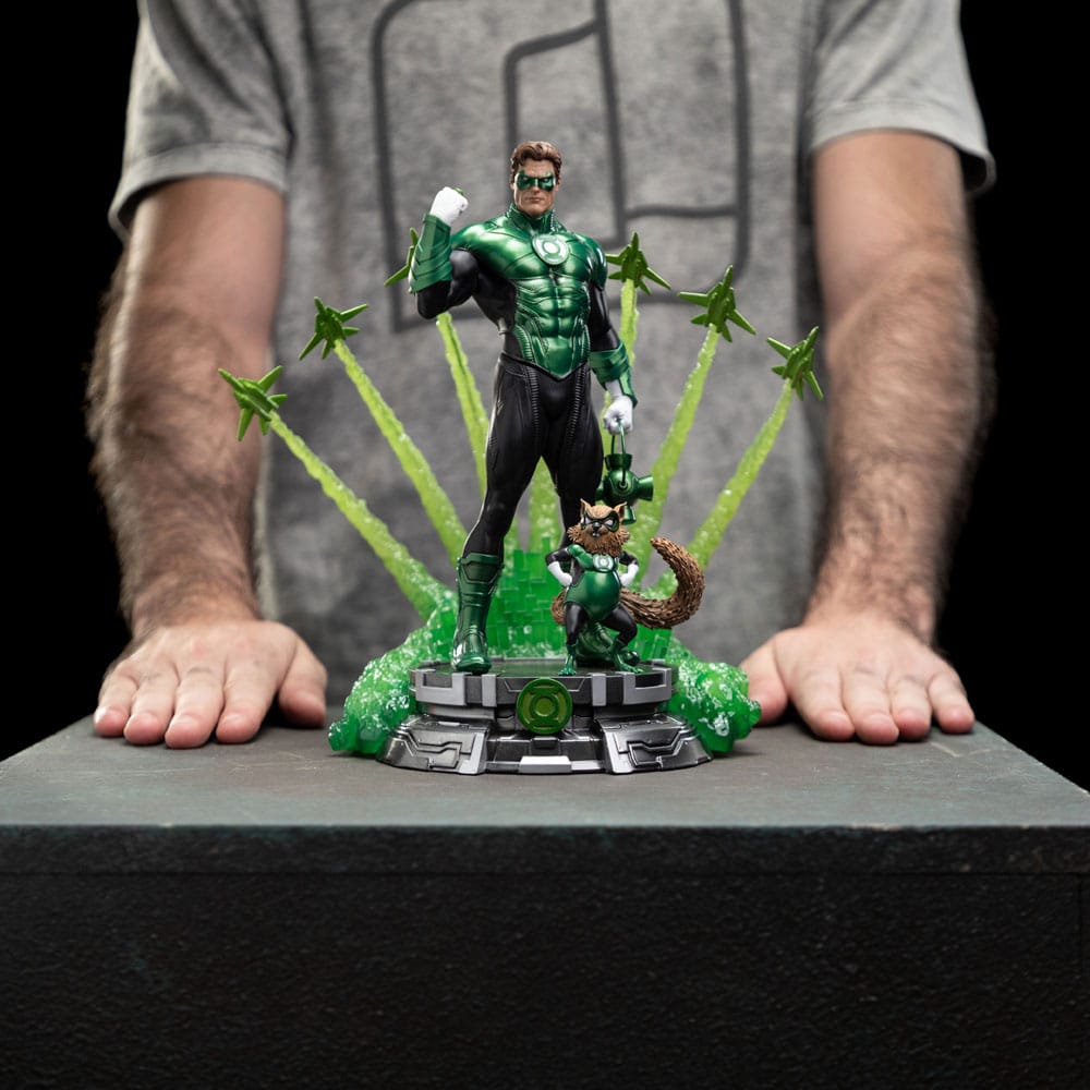 DC Comics Art Scale Deluxe Statue 1/10 Green Lantern Unleashed 24 cm - Versand: 5-7 Tage nach Bestellung