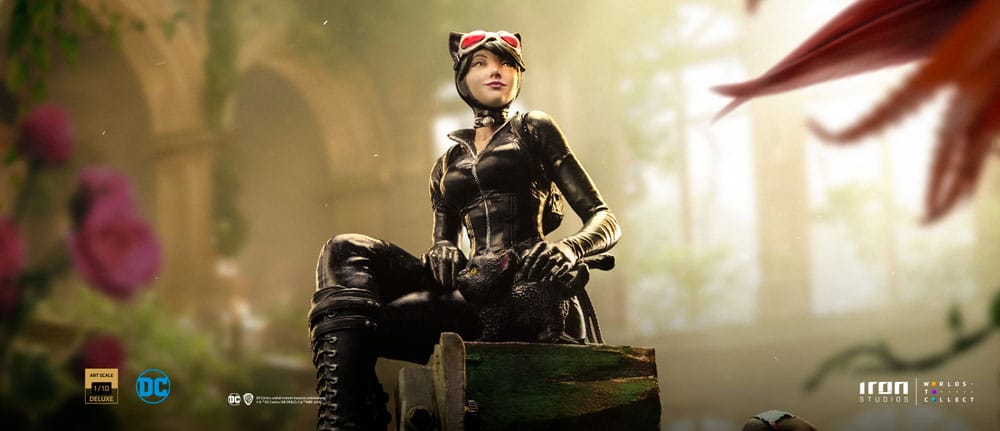 DC Comics Deluxe Art Scale Statue 1/10 Catwoman (Gotham City Sirens) 21 cm - Versand: 5-7 Tage nach Bestellung