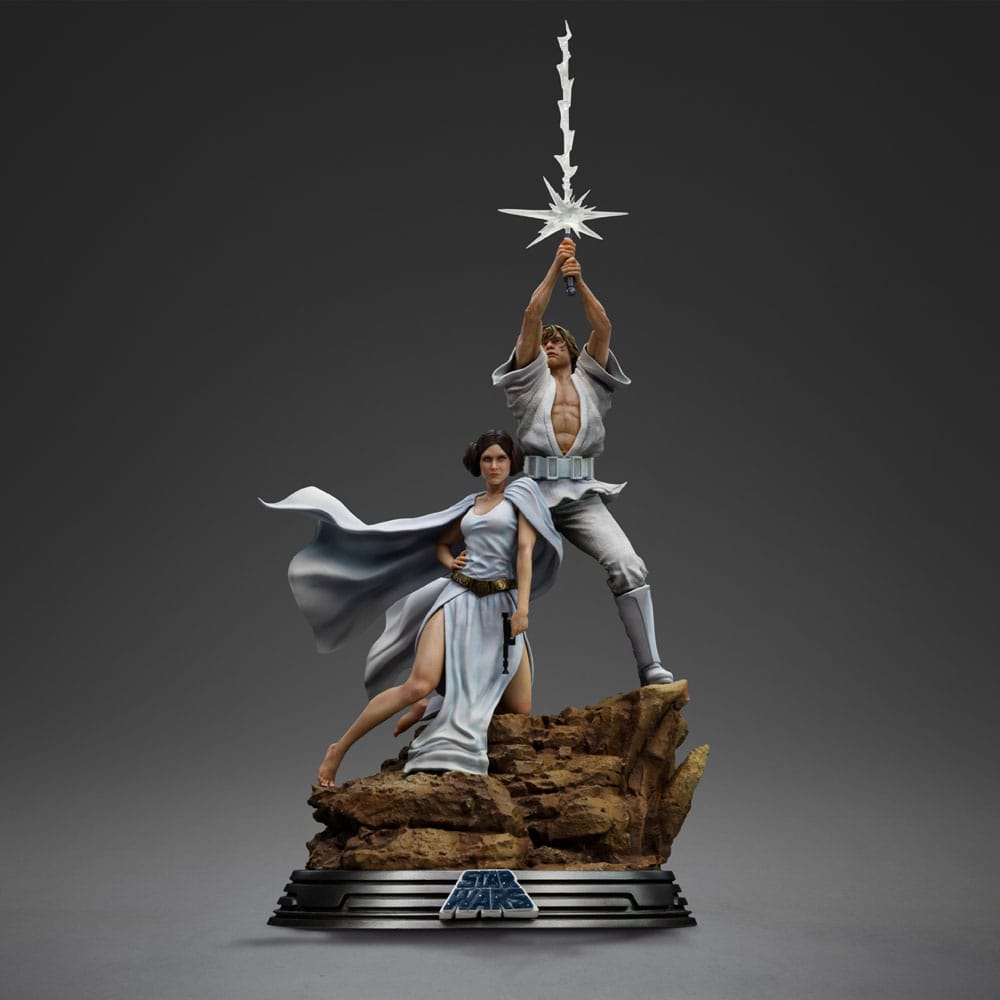 Star Wars Deluxe Art Scale Statue 1/10 Luke and Leia 41 cm - Preorder - ETA: 25.11.2025