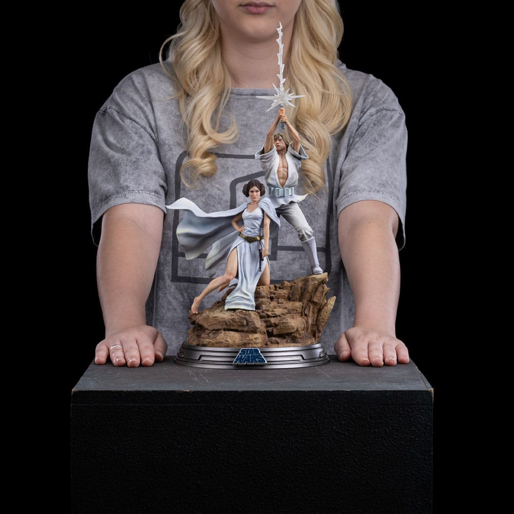 Star Wars Deluxe Art Scale Statue 1/10 Luke and Leia 41 cm - Preorder - ETA: 25.11.2025