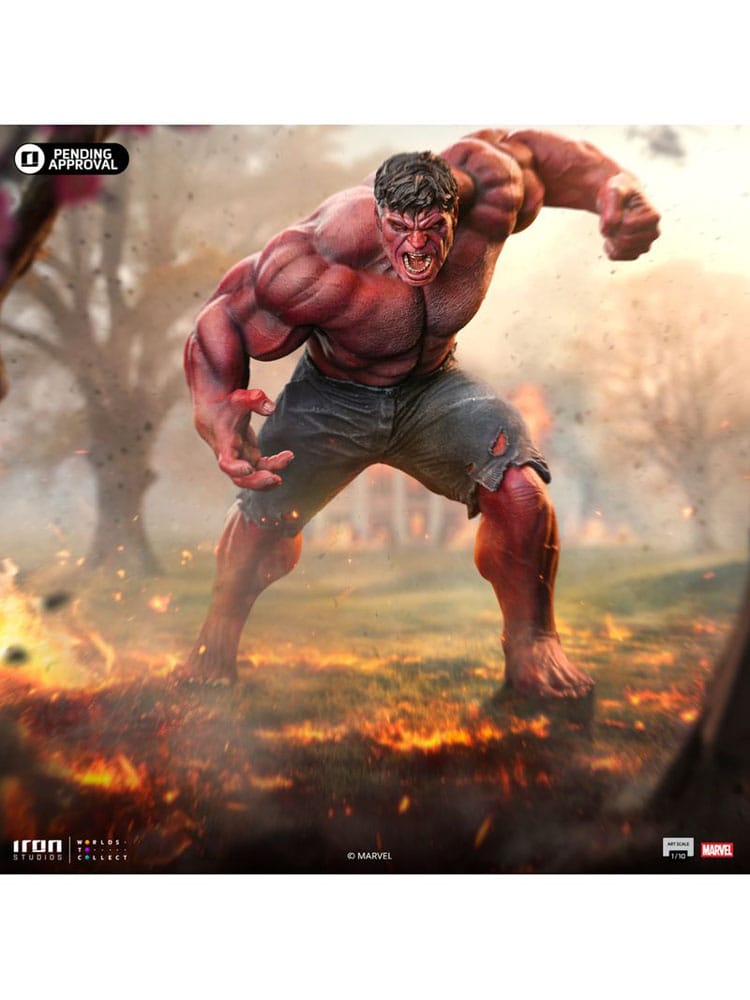 Marvel Art Scale Statue 1/10 Red Hulk 23 cm - Preorder - ETA: 20.12.2025