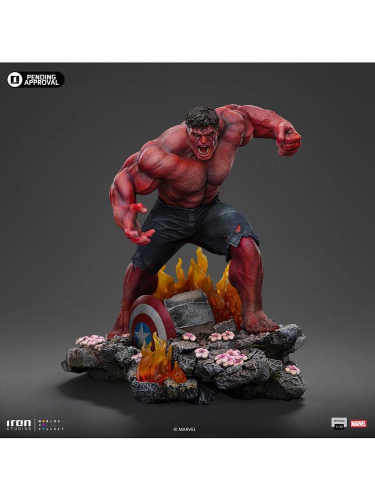 Marvel Art Scale Statue 1/10 Red Hulk 23 cm - Preorder - ETA: 20.12.2025