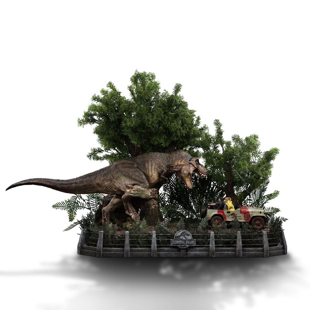 Jurassic Park Demi Art Scale Statue 1/20 T-Rex Chase - Preorder - ETA: 25.11.2025