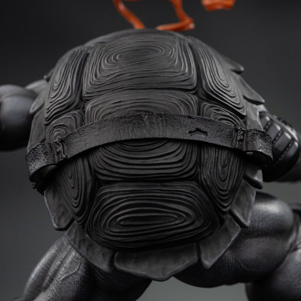 Teenage Mutant Ninja Turtles Art Scale Statue 1/10 Michelangelo Black and White Variant 26 cm heo exclusive   - Preorder - ETA: 25.12.2025