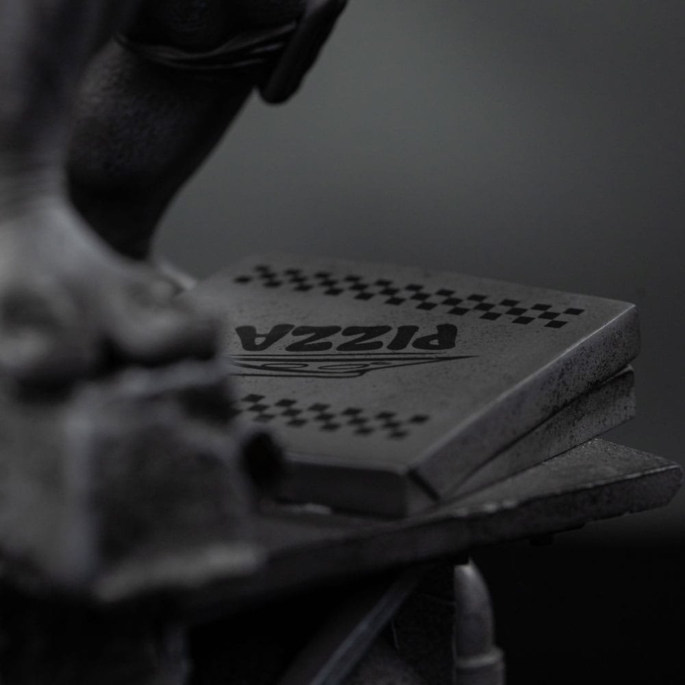 Teenage Mutant Ninja Turtles Art Scale Statue 1/10 Michelangelo Black and White Variant 26 cm heo exclusive   - Preorder - ETA: 25.12.2025