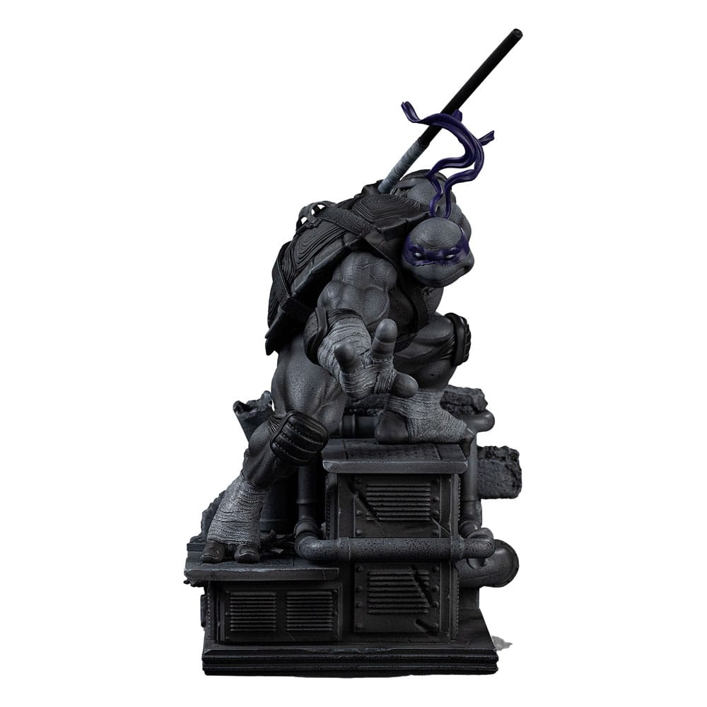Teenage Mutant Ninja Turtles Art Scale Statue 1/10 Donatello Black and White Variant 26 cm heo exclusive   - Preorder - ETA: 25.12.2025