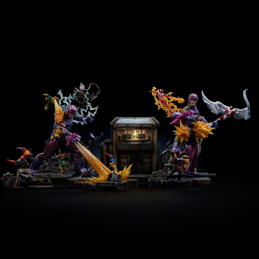Marvel Demi Art Scale Statue 1/20 X-Men Danger Room Diorama B (Comic Version) 43 cm - Preorder - ETA: 20.12.2025
