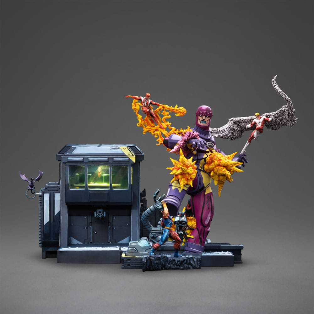 Marvel Demi Art Scale Statue 1/20 X-Men Danger Room Diorama B (Comic Version) 43 cm - Preorder - ETA: 20.12.2025