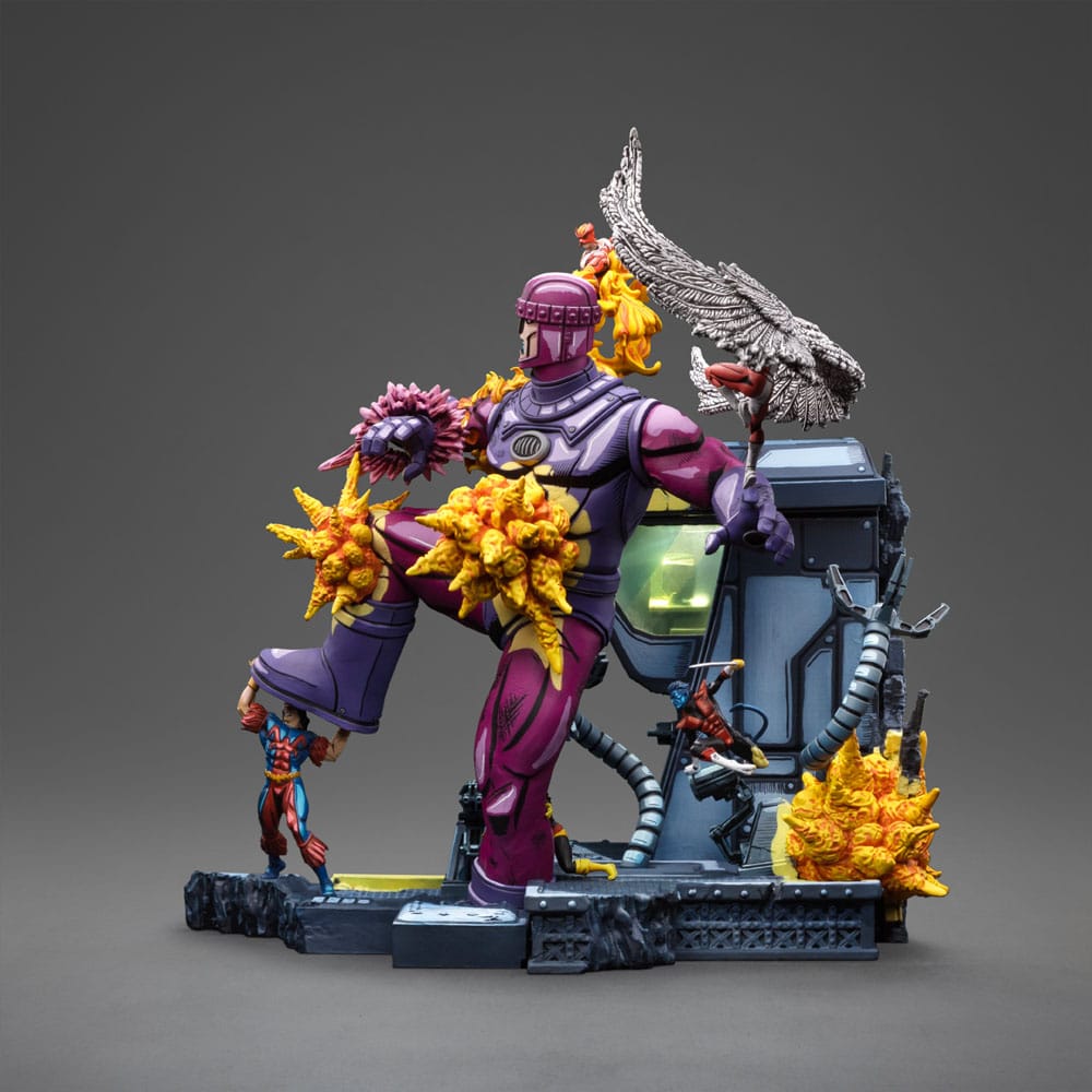 Marvel Demi Art Scale Statue 1/20 X-Men Danger Room Diorama B (Comic Version) 43 cm - Preorder - ETA: 20.12.2025