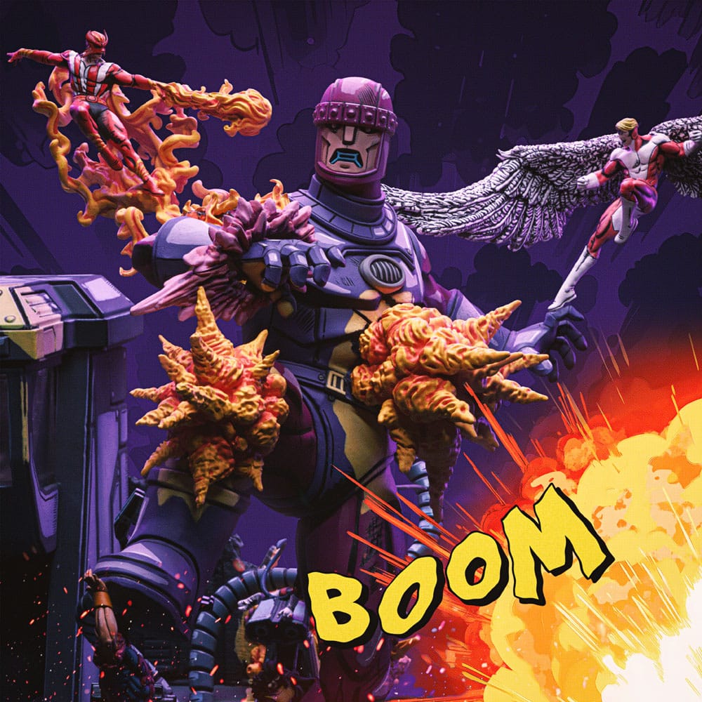 Marvel Demi Art Scale Statue 1/20 X-Men Danger Room Diorama B (Comic Version) 43 cm - Preorder - ETA: 20.12.2025
