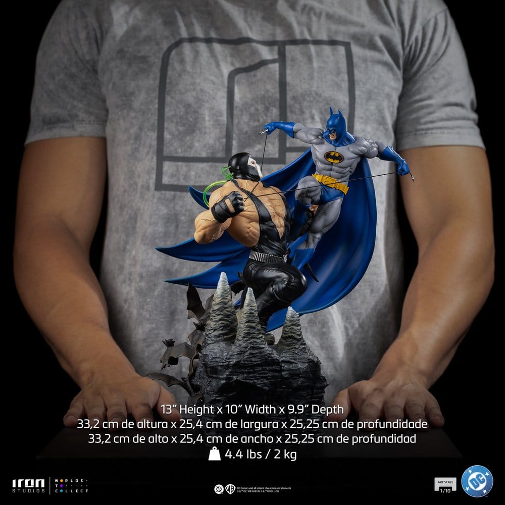 DC Comics Diorama 1/10 Batman vs Bane 33 cm - Versand: 7 Tage nach Bestellung
