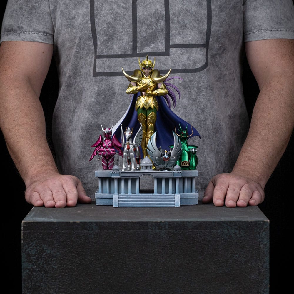 Saint Seiya Art Scale Statue 1/10 Aries Mu Deluxe 27 cm - Versand: 7 Tage nach Bestellung