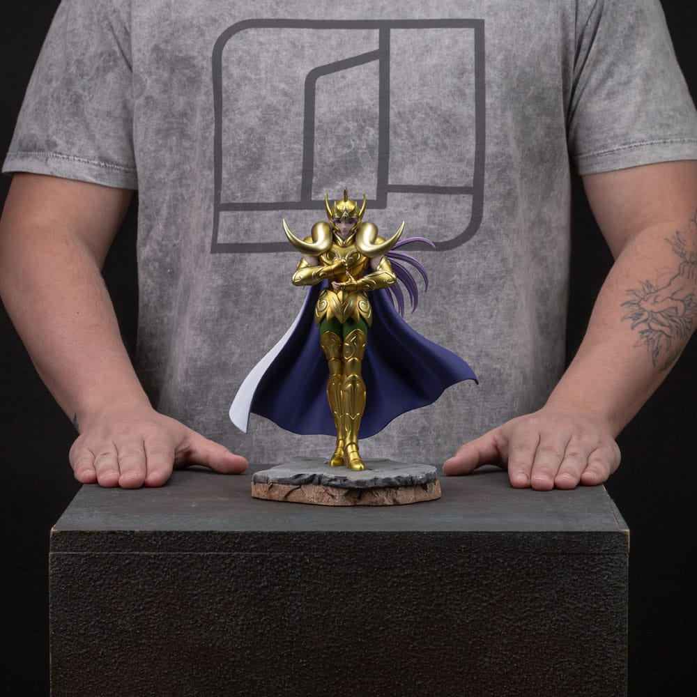 Saint Seiya Art Scale Statue 1/10 Aries Mu 23 cm - Versand: 7 Tage nach Bestellung