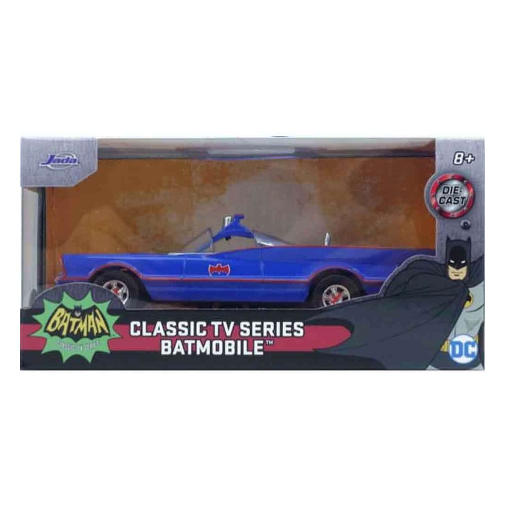Batman Classic TV Series Diecast Modell 1/32 1966 Classic Batmobil Cartoon Ver. - Versand: 5-7 Tage nach Bestellung