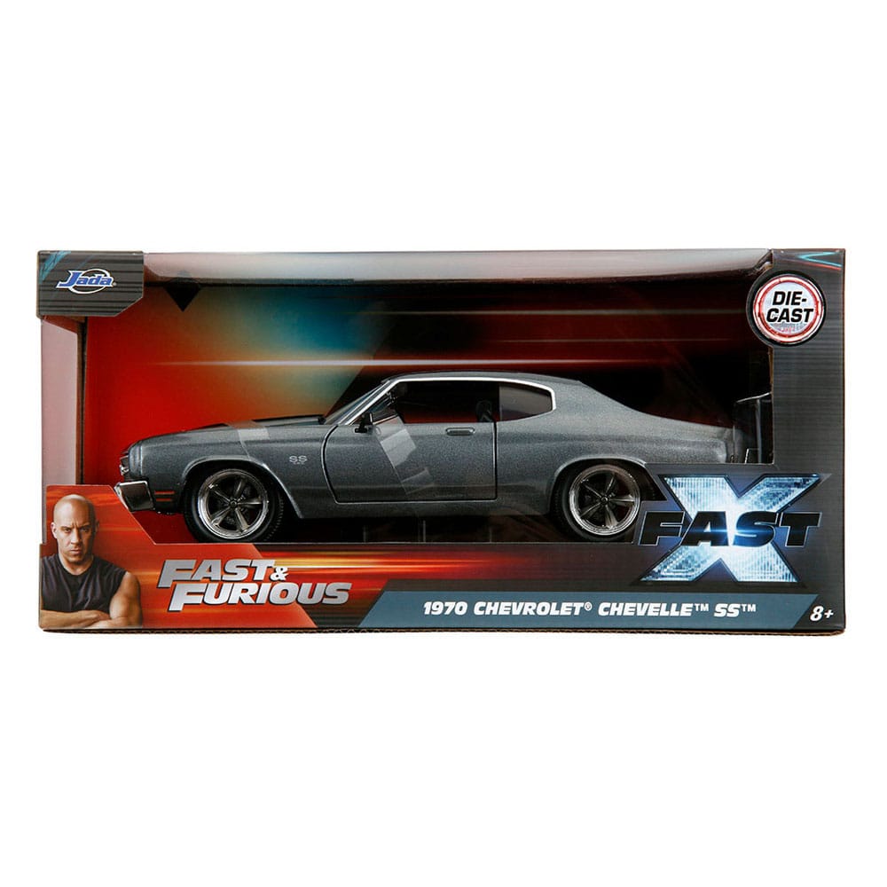 Fast & Furious Diecast Modell 1/24 1970 Chevrolet - Versand: 5-7 Tage nach Bestellung