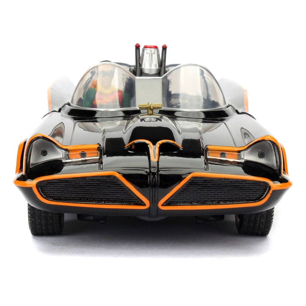 DC Comics Diecast Modell 1/24 Batman 1966 Classic Batmobile - Versand: 5-7 Tage nach Bestellung