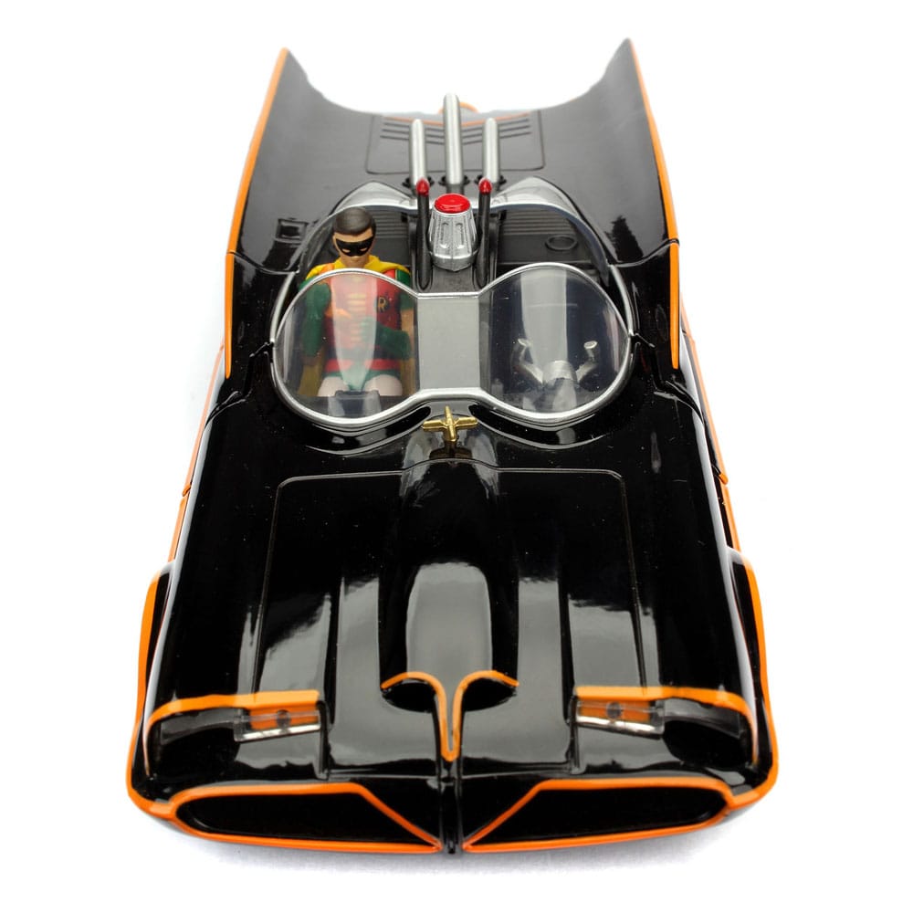 DC Comics Diecast Modell 1/24 Batman 1966 Classic Batmobile - Versand: 5-7 Tage nach Bestellung