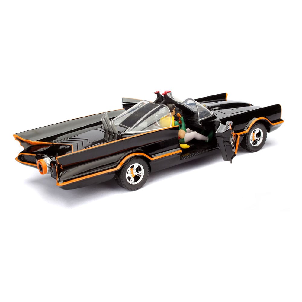 DC Comics Diecast Modell 1/24 Batman 1966 Classic Batmobile - Versand: 5-7 Tage nach Bestellung