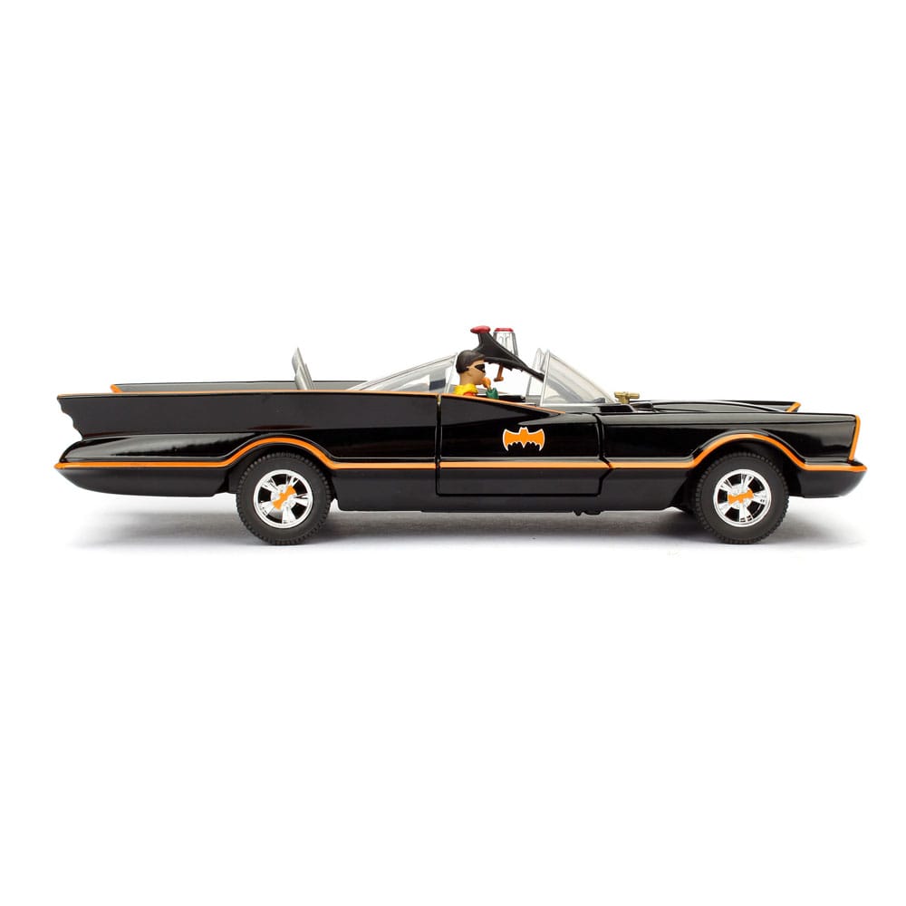 DC Comics Diecast Modell 1/24 Batman 1966 Classic Batmobile - Versand: 5-7 Tage nach Bestellung