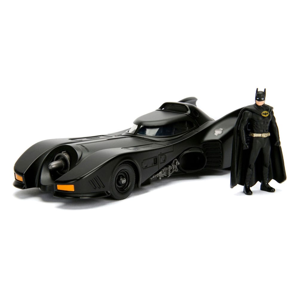 DC Comics Diecast Modell 1/24 Batman 1989 Batmobile - Versand: 5-7 Tage nach Bestellung