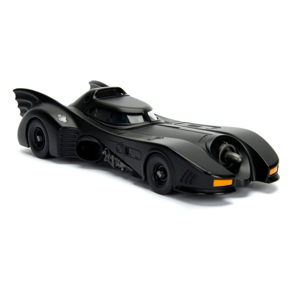 DC Comics Diecast Modell 1/24 Batman 1989 Batmobile - Versand: 5-7 Tage nach Bestellung