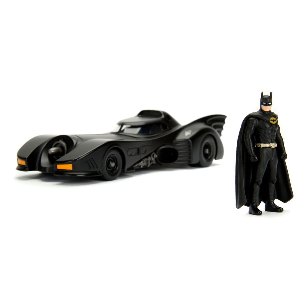DC Comics Diecast Modell 1/24 Batman 1989 Batmobile - Versand: 5-7 Tage nach Bestellung
