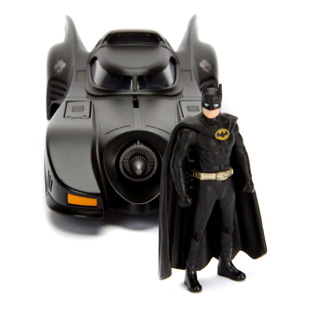 DC Comics Diecast Modell 1/24 Batman 1989 Batmobile - Versand: 5-7 Tage nach Bestellung