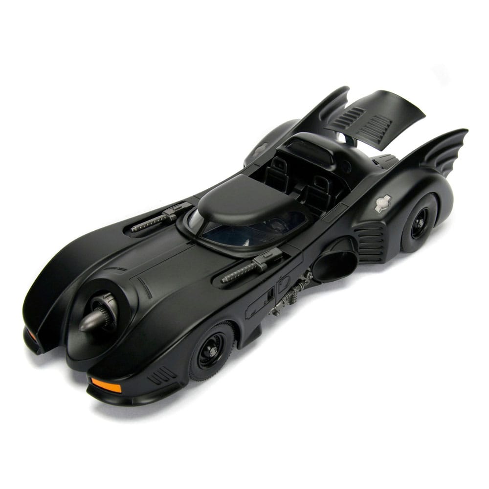 DC Comics Diecast Modell 1/24 Batman 1989 Batmobile - Versand: 5-7 Tage nach Bestellung