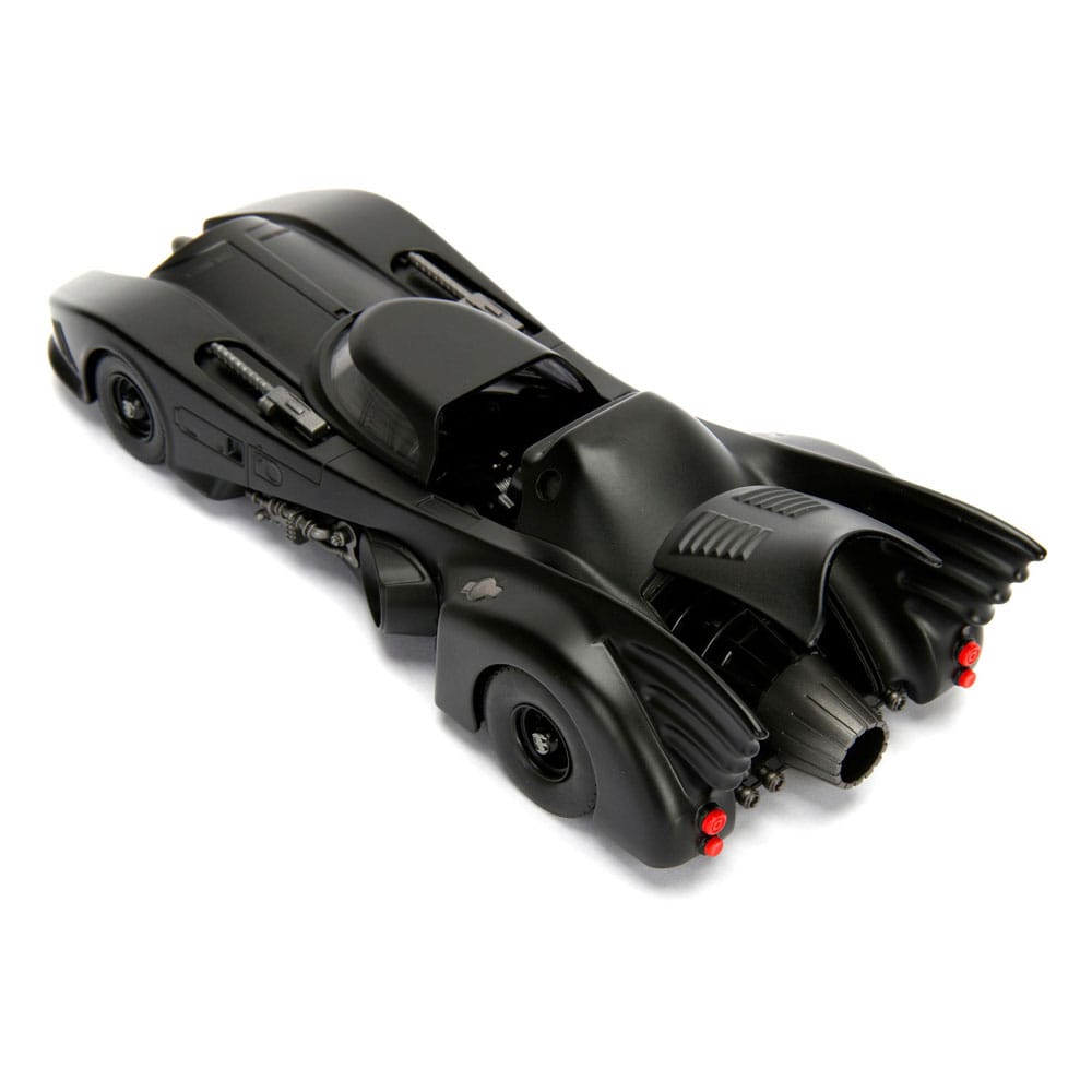 DC Comics Diecast Modell 1/24 Batman 1989 Batmobile - Versand: 5-7 Tage nach Bestellung
