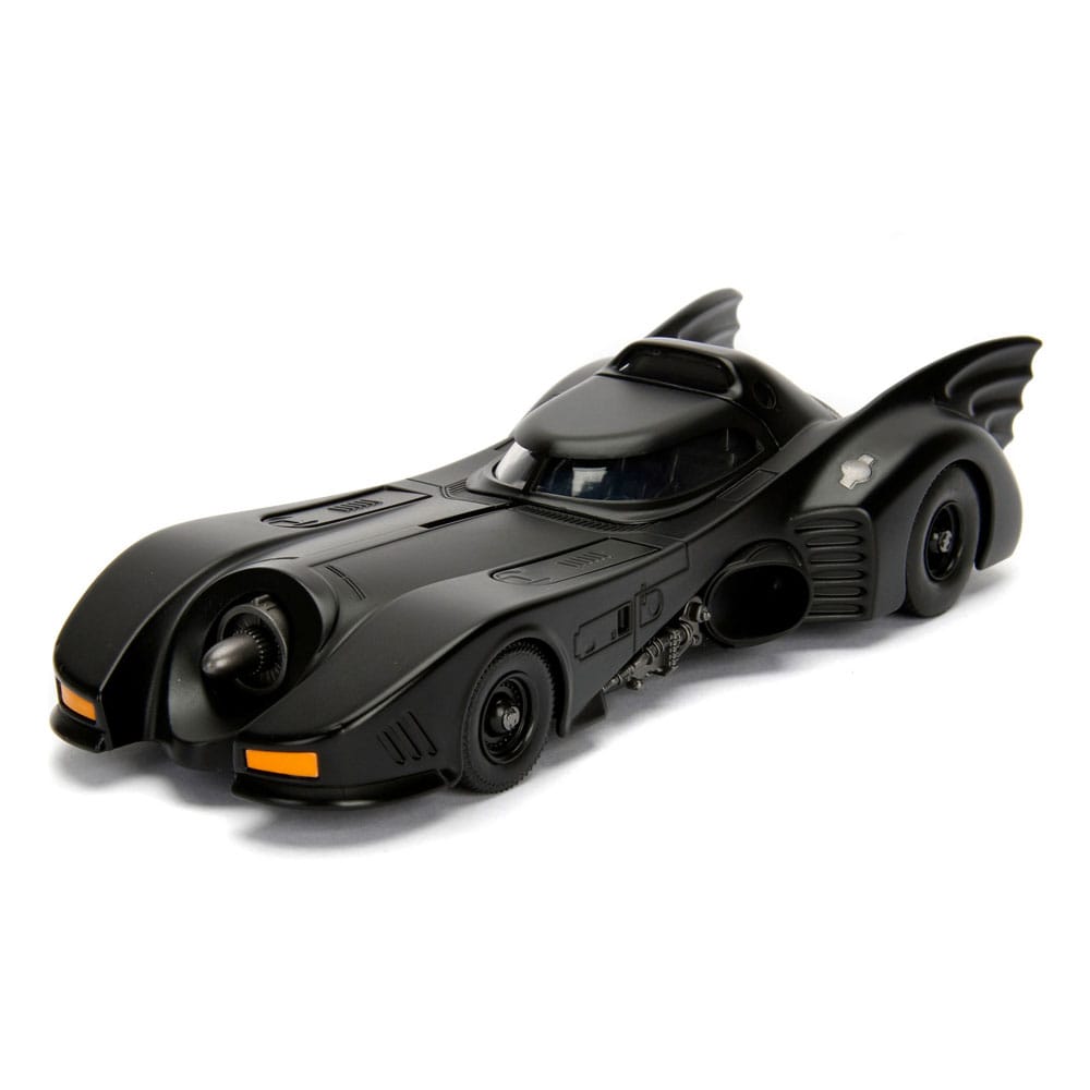 DC Comics Diecast Modell 1/24 Batman 1989 Batmobile - Versand: 5-7 Tage nach Bestellung