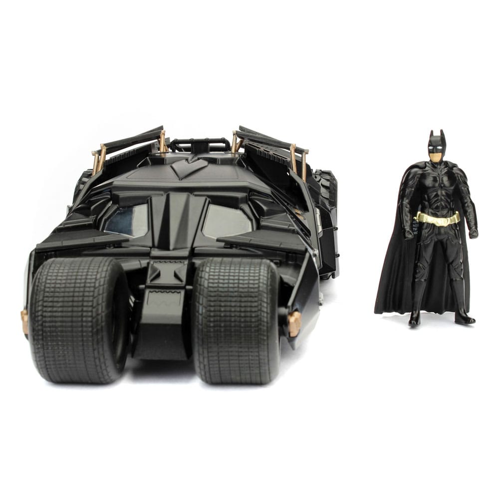 DC Comics Diecast Modell 1/24 Batman The Dark Knight Batmobile - Versand: 5-7 Tage nach Bestellung