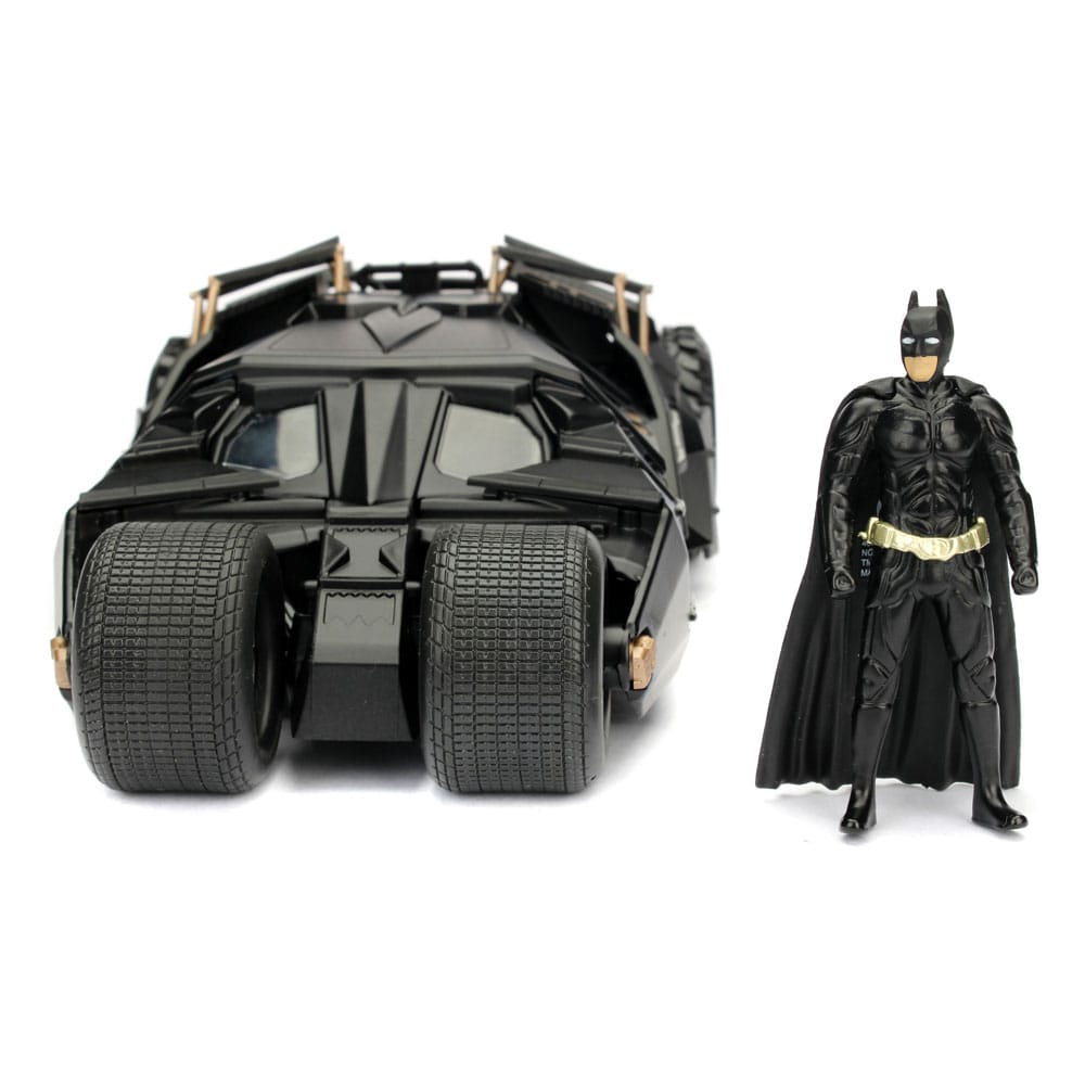 DC Comics Diecast Modell 1/24 Batman The Dark Knight Batmobile - Versand: 5-7 Tage nach Bestellung