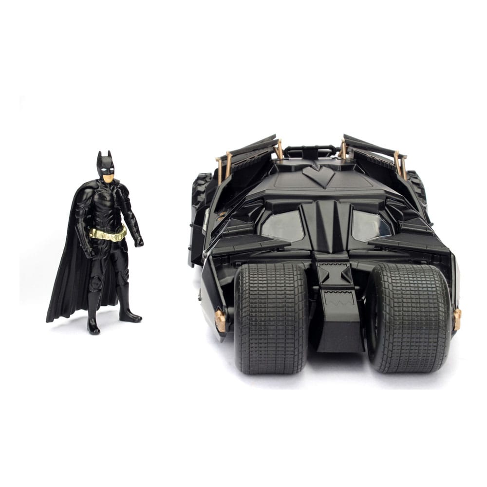 DC Comics Diecast Modell 1/24 Batman The Dark Knight Batmobile - Versand: 5-7 Tage nach Bestellung